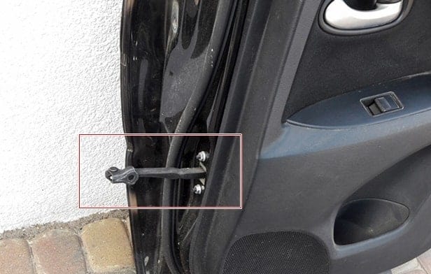 Ogranicznik drzwi prawy tył Avensis T27 T29 Kombi Edcar