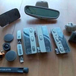 Renault Laguna II 2 oświetlenie kabiny lampka 01-07