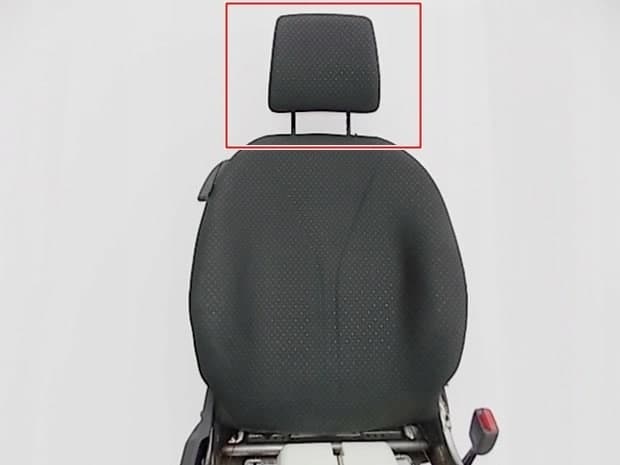 Zagłówek prawy lewy Toyota Yaris II 3D 5D 05-12 - obrazek 3