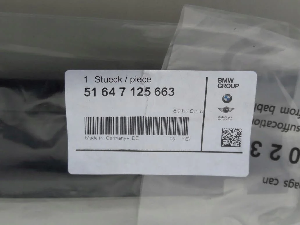 Bmw 1 E81 E82 E87 uszczelka w pas przód przedni - obrazek 6