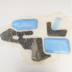 Yaris III Lift wygłuszenie drzwi lewy przód 14-20