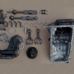 Nissan Terrano II Patrol ZD30 uszczelniacz wału