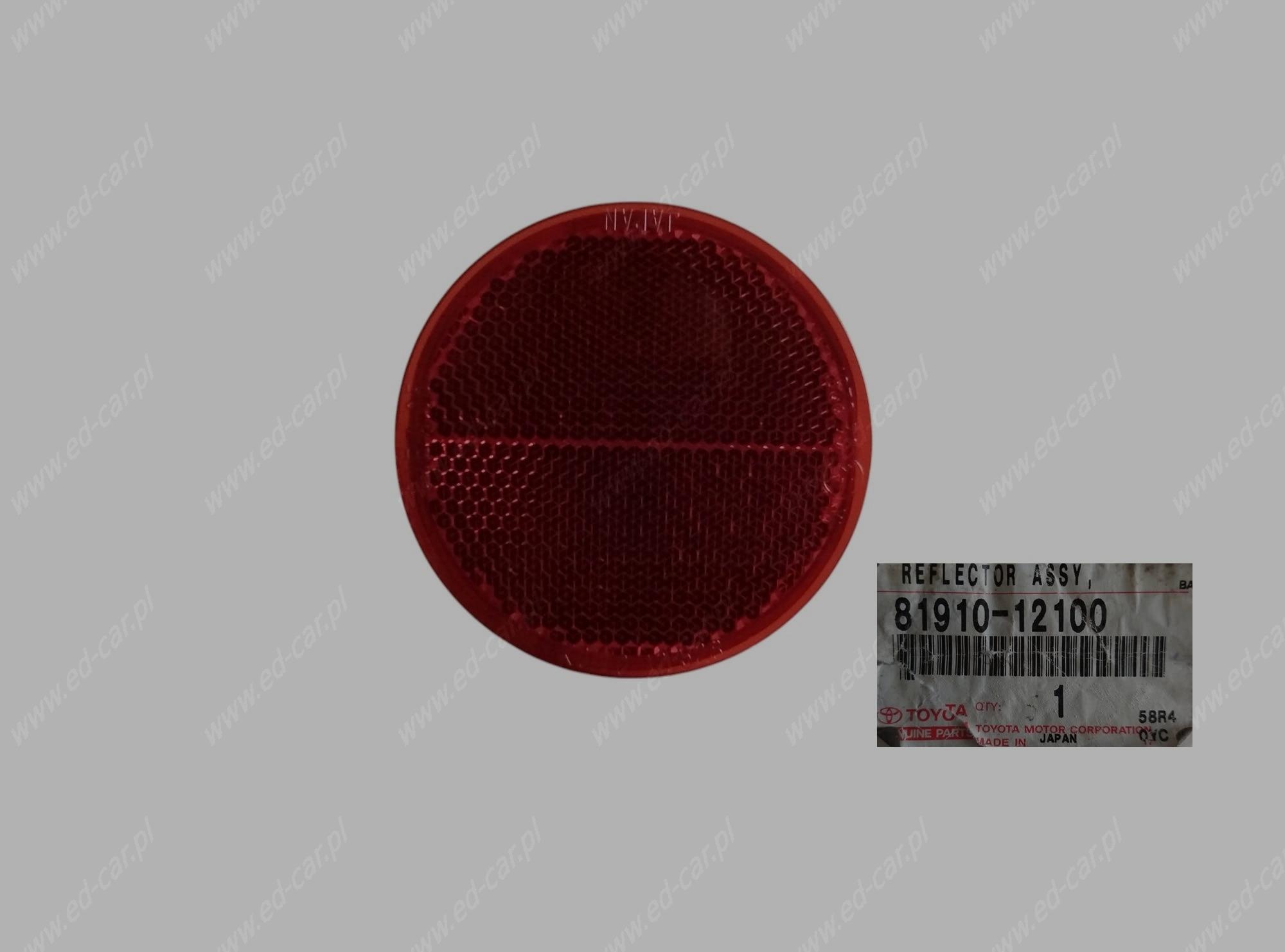 toyota-auris-iq-corolla-e15-odblask-zderzaka-prawy-tyl-81910-12100-ed-car