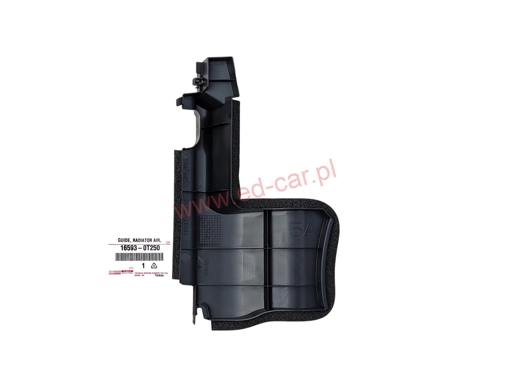 toyota-c-hr-1-8-oslona-kierownica-powietrza-prawy-przod-16593-0t250-ed-car