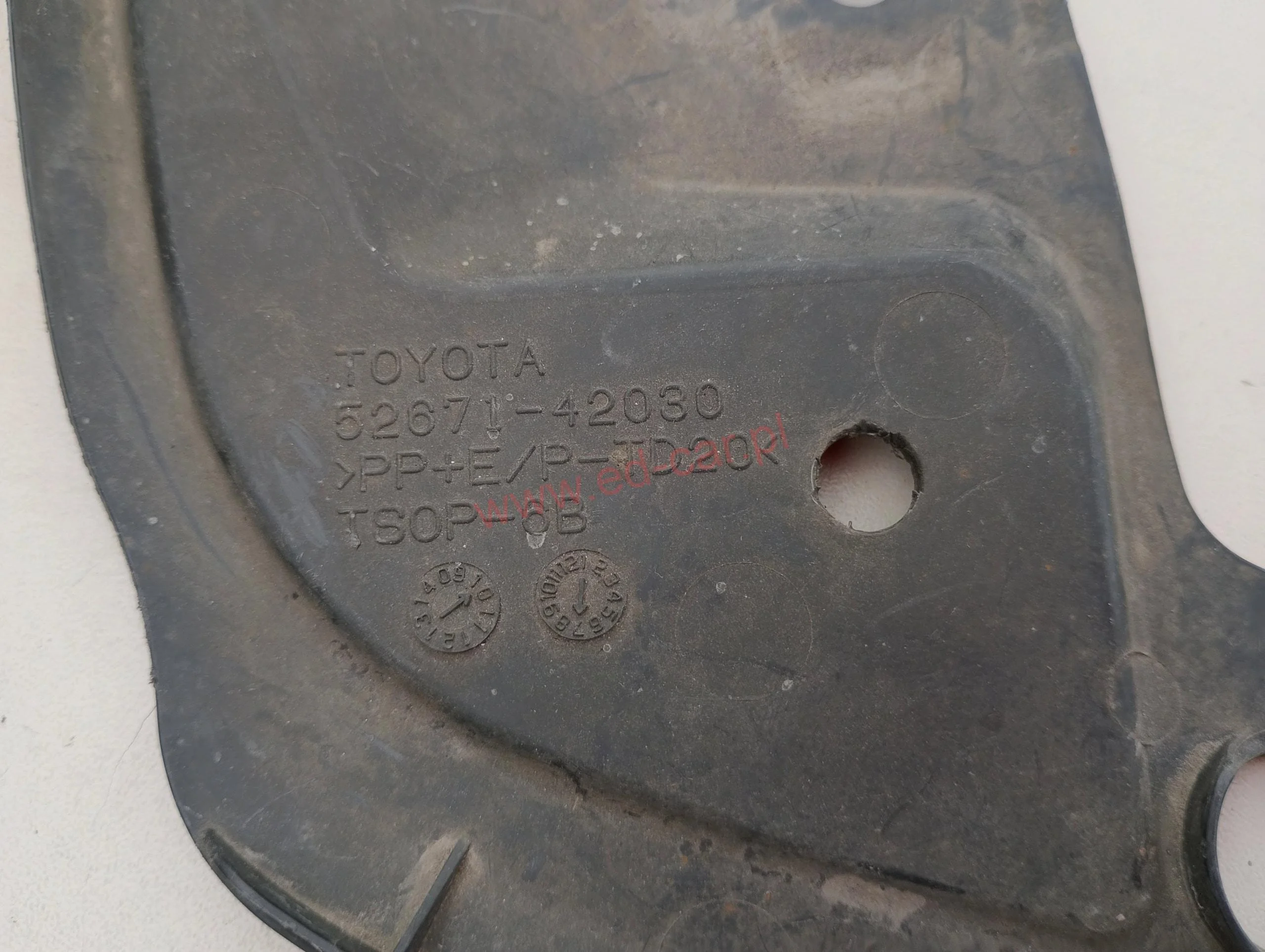 toyota-rav4-iii-slizg-mocowanie-listwy-lewy-przod-10-12-52671-42030-ed-car.pl-7092823