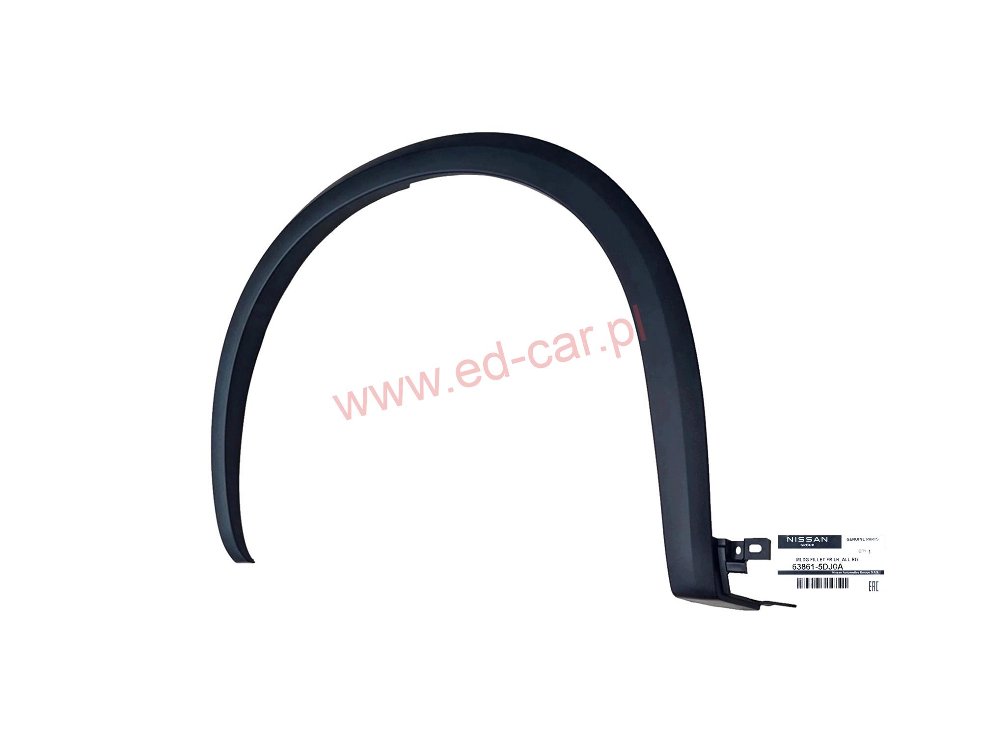 infiniti-qx30-lewa-listwa-blotnika-zderzaka-lewy-przod-63861-5dj0a-ed-car.pl-7104250