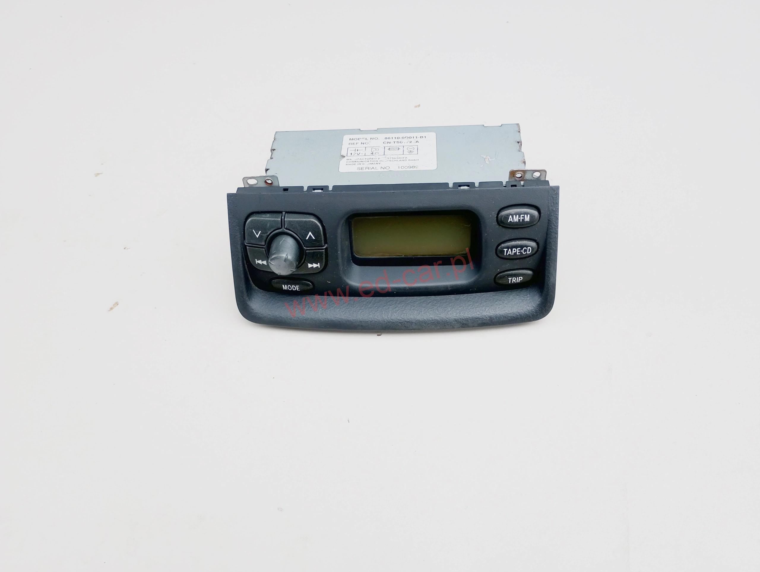 toyota-yaris-i-wyswietlacz-radio-01-05-86110-0d011-b1-ed-car.pl-7100006
