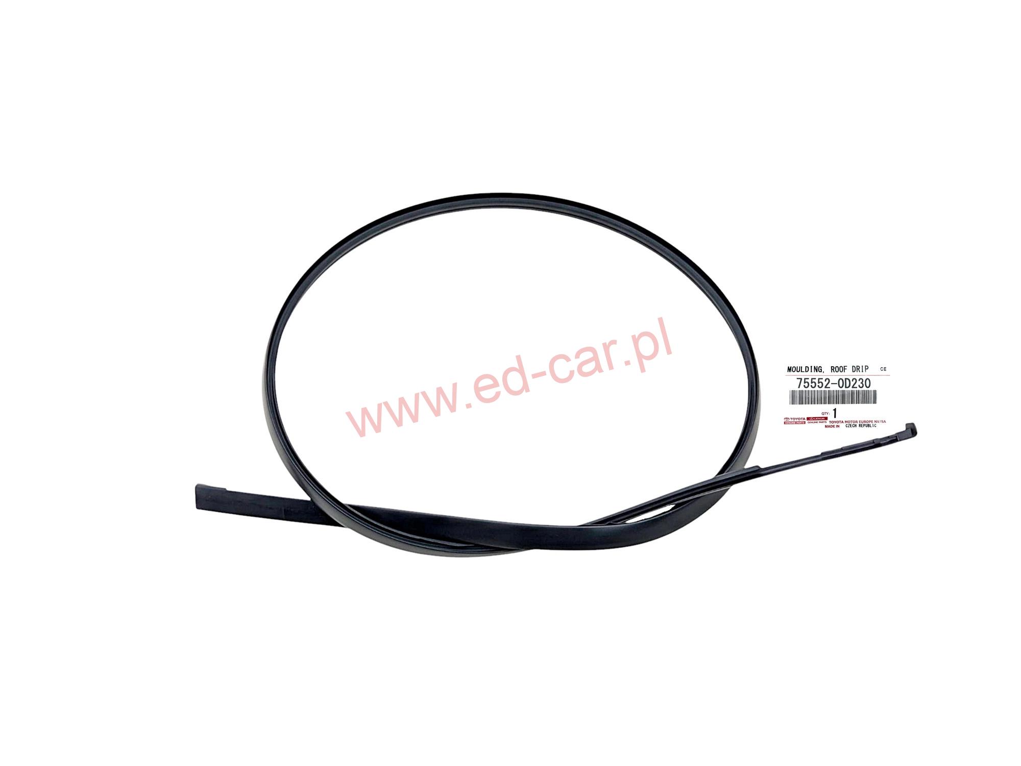 yaris-iv-p21-lewa-listwa-dachowa-uszczelka-na-dach-20-26-75552-0d230-75552-k0010-ed-car
