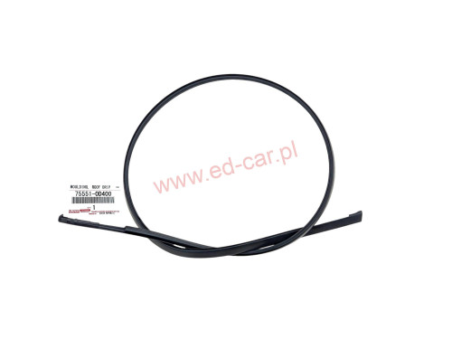 yaris-iv-p21-prawa-listwa-dachowa-uszczelka-na-dach-20-26-75551-0d400-75551-k0010-ed-car