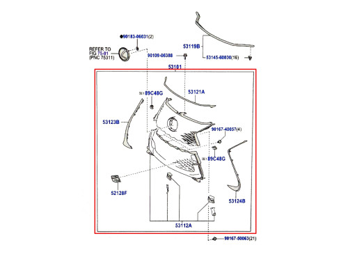 lexus-gs-iv-f-sport-atrapa-grill-kratka-zderzaka-przod-15-53101-30b40-ed-car