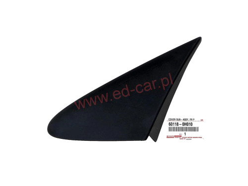 toyota-aygo-i-zaslepka-trojkat-blotnika-lewy-przod-05-14-a60118-0h010-ed-car