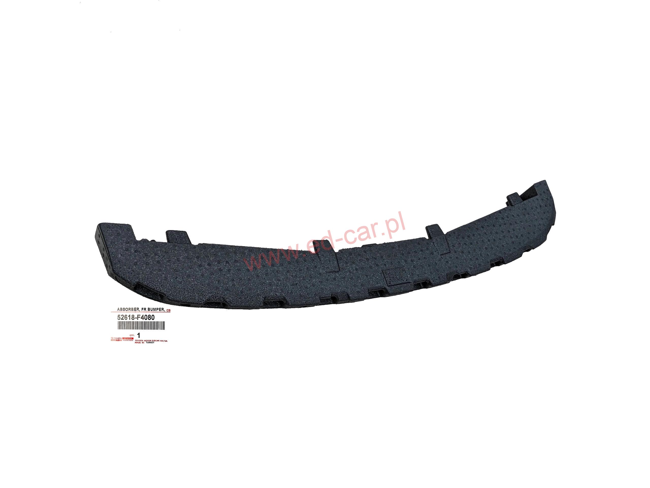 toyota-c-hr-x1-absorber-dol-belka-dolna-zderzaka-przod-19-52618-f4080-ed-car