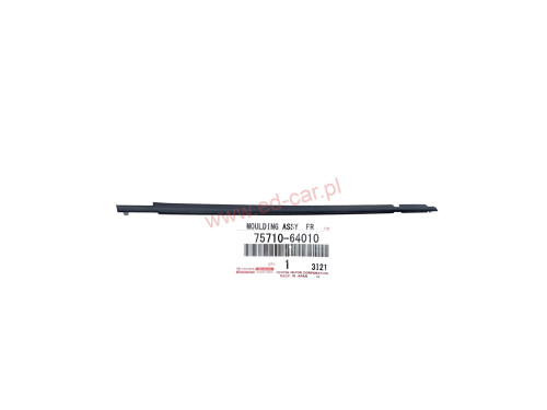 corolla-verso-ii-listwa-zgarniajaca-szyby-drzwi-prawy-przod-75710-64010-ed-car