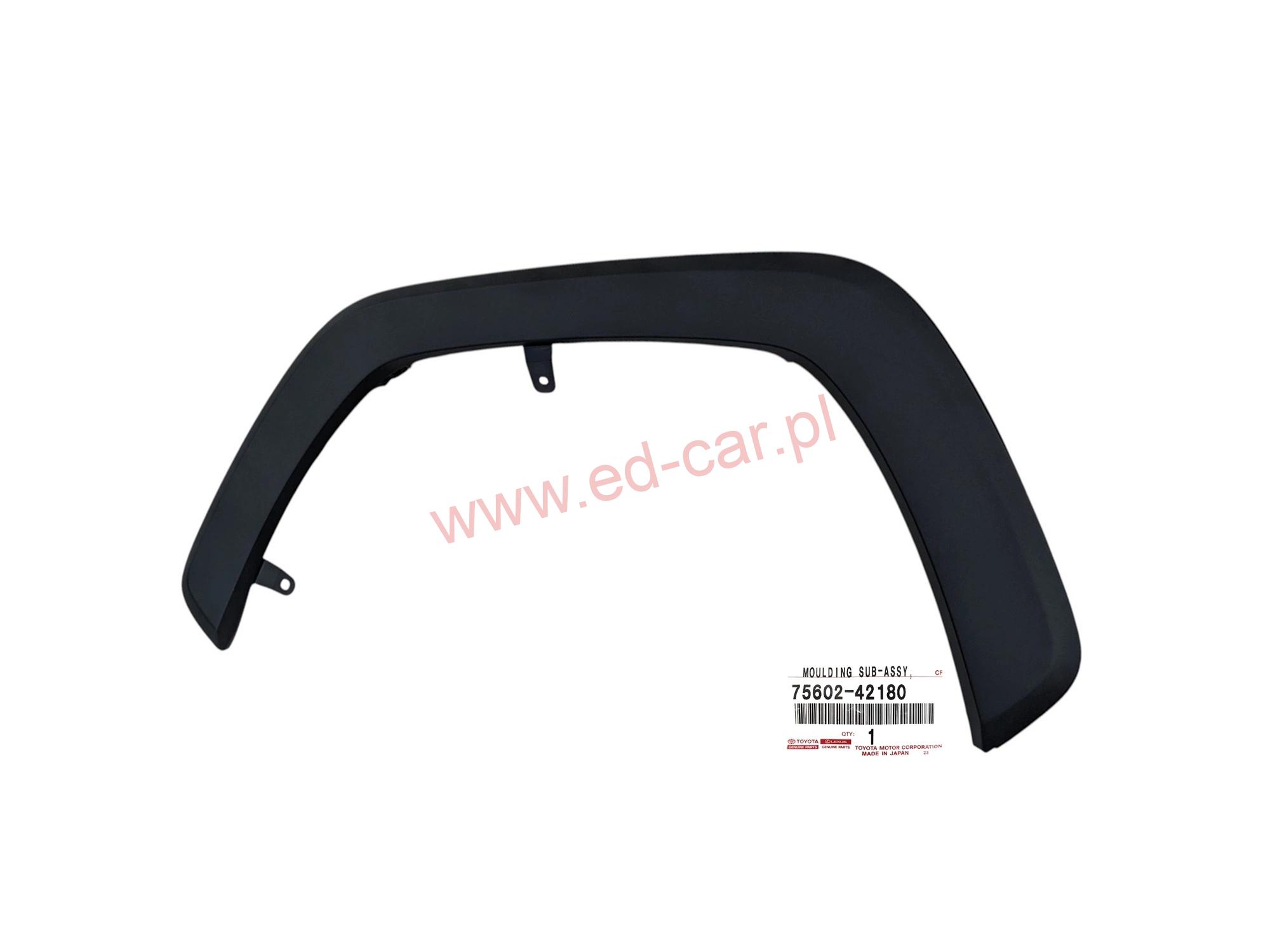 rav4-v-listwa-nakladka-blotnika-zderzaka-lewy-przod-18-75602-42180-ed-car