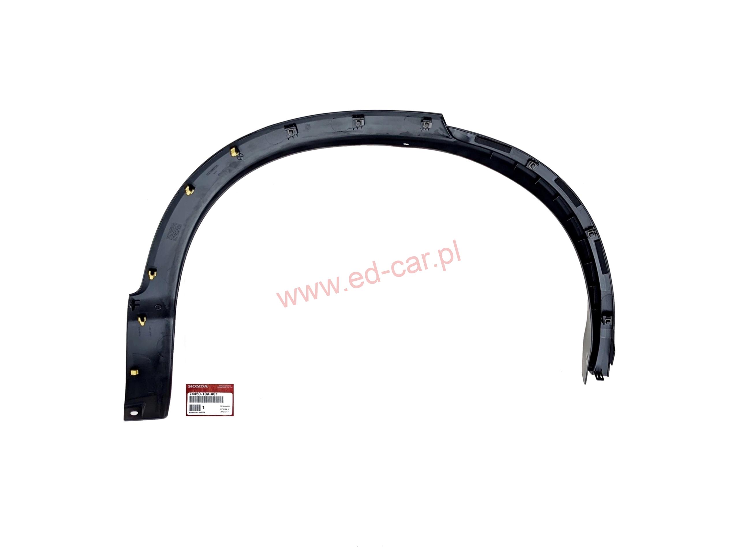 honda-cr-v-iv-rm-lewa-listwa-nakladka-blotnika-zderzaka-tyl-74450-t0a-a01-ed-car.pl-6910928