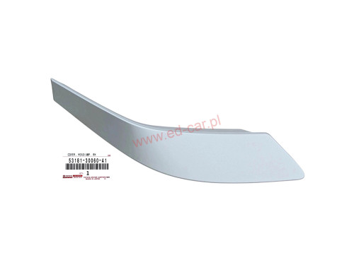 lexus-gs-iv-prawa-listwa-w-zderzak-zaslepka-lampy-reflektora-53181-30060-a1-ed-car