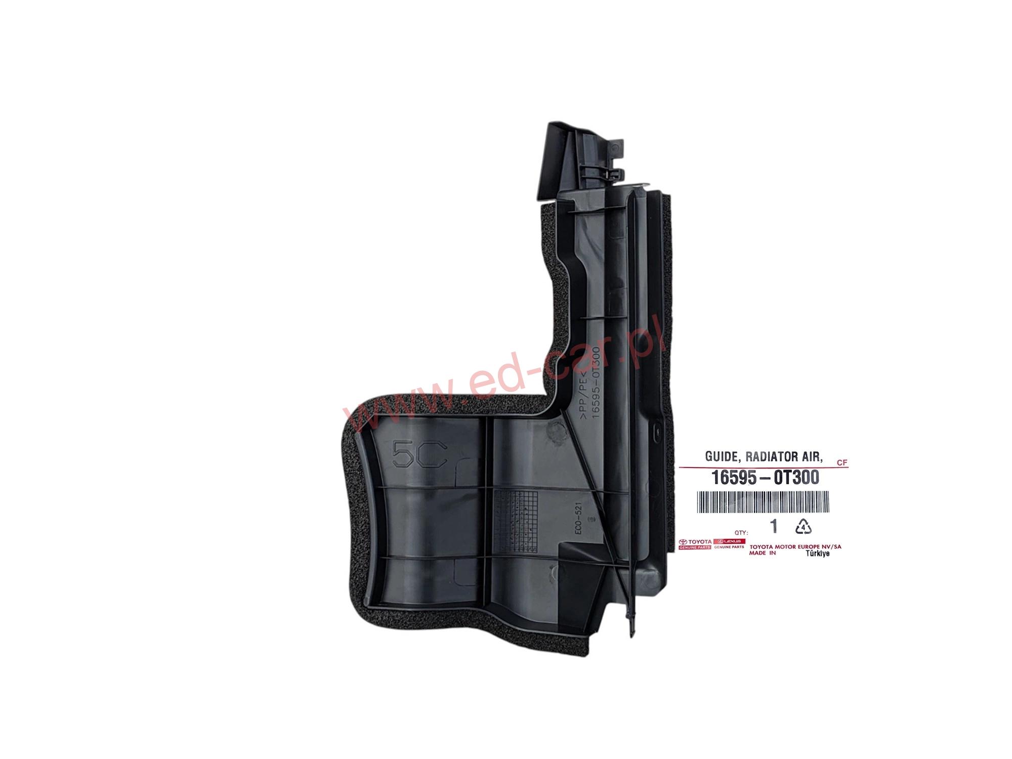 toyota-c-hr-1-8-oslona-kierownica-powietrza-lewy-przod-16595-0t300-ed-car.pl-7071943