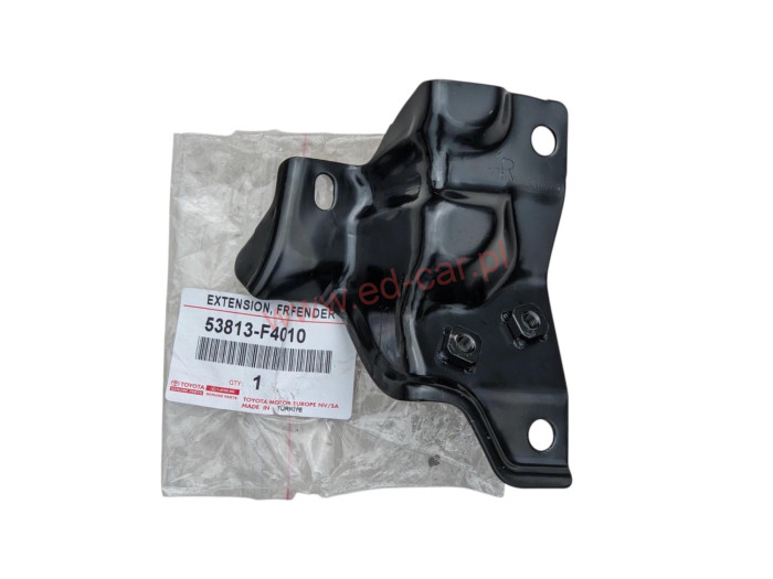 toyota-c-hr-corolla-e21-wspornik-blotnik-podluznicy-prawy-przod-53813-f4010-2-ed-car