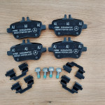 Infiniti Q30 QX30 klocki hamulcowe tył 15-22