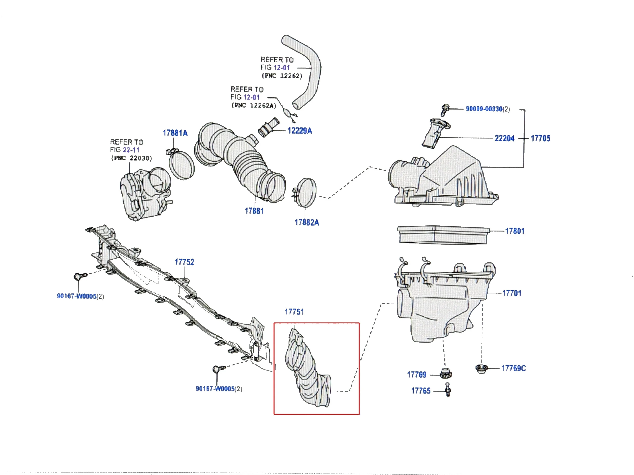 yaris-iv-hybrid-dolot-wlot-lacznik-filtra-powietrza-oryginal-a17751-k0040-ed-car.pl-5961062