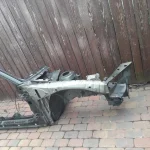 Saab 9-3 93 II słupek zawias ćwiartka fartuch okular prawy przód 02-